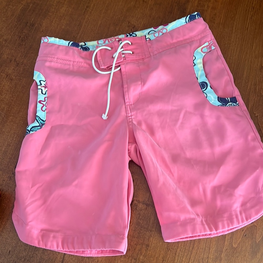 REI surf short with UPF 50 xs